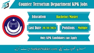 Counter Terrorism Department KPK Jobs