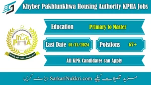 Khyber Pakhtunkhwa Housing Authority KPHA Jobs